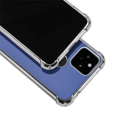 Azure Blue Google Pixel 5a 5G Clear Case